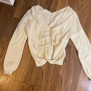 Cream Sweater